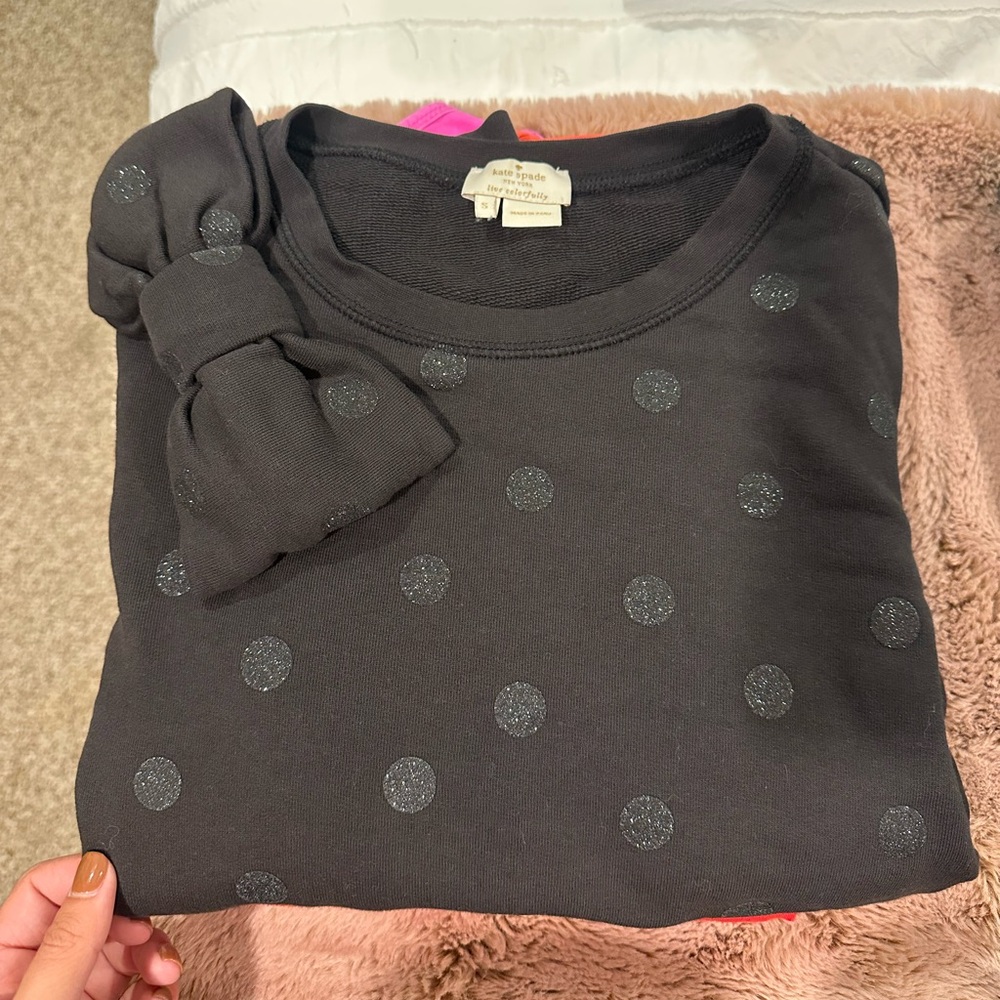 Kate spade bow sweatshirt